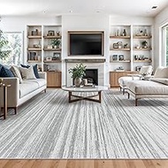 Valenrug Washable Rugs 6x9 - Non Slip 6x9 Area Rugs for Living Room, Stain Resistant Area Rugs for B