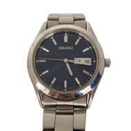 SEIKO Men's Watch Quartz Analog Stainless Steel NVY SLV SS 7N43-9080 Direct from Japan Secondhand