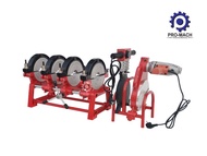 เครื่องเชื่อมท่อ HDPE เครื่องเชื่อมท่อพีอี ชนิดมือหมุน แบบ 4 หัวจับ ขนาด 160 mm. (6 นิ้ว) รุ่น EX-W1