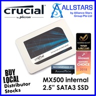 [SPECIAL 11.11 &amp; 12.12] (ALLSTARS : WE ARE BACK / PROMO) Crucial 1TB / 2TB MX500 / Crucial MX500 1TB / Crucial MX500 2TB internal 2.5 inch SATA3 SSD (1TB : CT1000MX500SSD1 / 2TB : CT2000MX500SSD1) / Best Notebook Upgrade (Local Warranty 5Years Convergent)