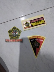 stiker motor resin timbul pendekar banten