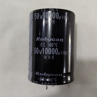 ELCO CAPACITOR 10000UF 50V RUBYCON ELKO ELCO 10000 50V