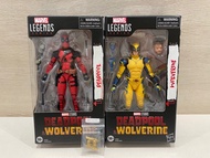 全新未開行版直角靚盒合收藏 Hasbro Marvel Legends Deadpool and Wolverine Manipple Studio DLC Golden Desert Eagle A