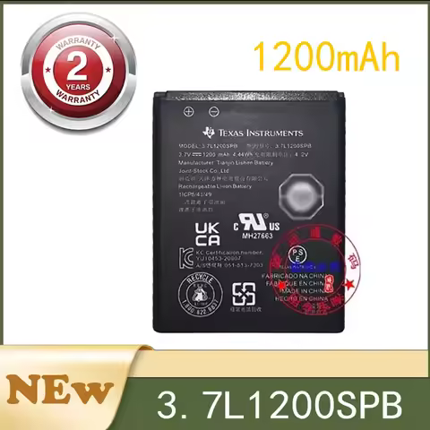 3.7L1200SPB Reliable power source 1200mAh for Texas Instruments TI-84 CE/CX/CAS Graphing Calculators