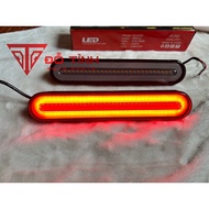 23cm led rear bar light flashes beautifully. 12/24v Led turn signal light
