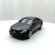 Box Boxed~1: 64~Benz MERCEDES AMG C63 S Matte Black Window Alloy Scooter