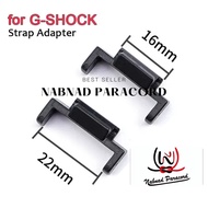 TPE Watch Band Adapter Strap Watch Strap G shock Gshock G-Shock GA 100 110 120 150 200 400 GD 100 11