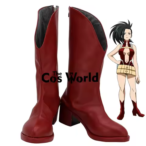 Momo Yaoyorozu Customizable Anime Cosplay Shoes Boots