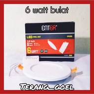 ENTER IB PANEL LED LIGHT DOWN LIGHT/ 6 WATT ROUND & SQUARE PANEL LIGHT