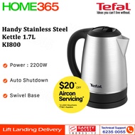 Tefal Handy Stainless Steel Kettle 1.7L KI800 || KI800D