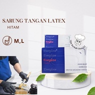 Black Latex Gloves / Black Rubber Gloves / Foodgrade Handglove