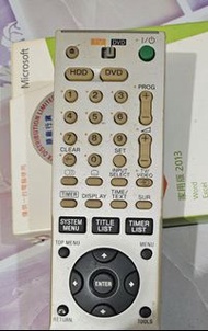 Sony DVD hard disk recorder remote control RMT-D217P 新力 DVD 硬碟錄影機 遙控器 電視機 TV