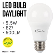 PowerPac LED Bulb LED Light x2 5.5W-10.5W E27/B22 (PP6551/ PP6553 PP65555 / PP6558 )