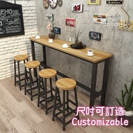 🩵CF094 吧枱桌椅 Bar Counter 〖🚚Free Shipping包送貨〗鐵藝框架 辦公桌枱 高腳吧枱桌 吧枱椅凳子 小戶型適用 高腳椅 Bar Bench 水吧枱 咖啡枱桌 堅固耐用 咖