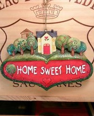 “SWEET HOME”聖誕節Poly吊飾：聖誕節 吊飾 擺飾 居家 家飾 禮品 雜貨