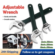 Wrench 6/8/10inch Heavy-duty Open-end Adjustable Wrench