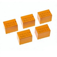 5Pcs HK4100F Relay DC 3V/5V/9V/12V/24V 6 Pin 3A Power Relay Module HK4100F-DC12V-SHG DC5V-SHG chip i