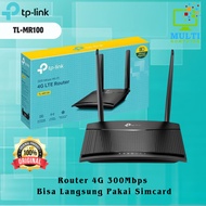 Tp-link TL-MR100 4G 300Mbps Router Can Be Used Directly Using SIM Card