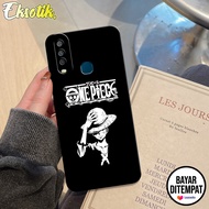 Case Vivo Y12 Y15 Y17 - Casing Vivo Y12 Y15 Y17 - Eksotik - Anime Luffy - Silicone - Aksesoris Handp