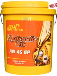 HHT 18 LITER BHP AW46 EP HYDRAULIC OIL OFFER LORI BAS LORRY VAN 100% ORIGINAL 18L