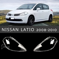 NISSAN LATIO 08 09 10 HEADLAMP COVER / HEADLIGHT COVER / HEADLAMP LENS / HEADLIGHT LENS
