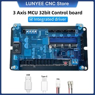 LUNYEE GRBL USB Port CNC Engraving Machine Control Board 3 Axis Control Board Integrated Driver CNC 