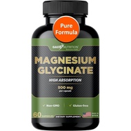 Gade Nutrition Pure Magnesium Glycinate | Magnesium Supplement as Calm Magnesium for Sleep | Magnesi