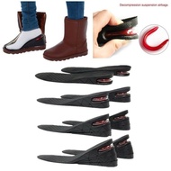 (3-Layer Heel Inserts) 1 pair Of Inserts Increase Height In 3 Levels Insole 1 3 layers 3/5/7 cm. Ful