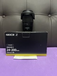 全新一樣 香港行貨 Nikon Z 24-200 24-200mm VR Z5 Z6 Z7 Z9 Use