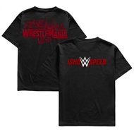 IShowSpeed x WrestleMania 42 wwe wrestling cotton tshirt