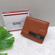 กระเป๋าสตางค์ horse ของแท้ 100% พร้อมกล่องแบรนด์  สวย ดูดี ใช้ได้ทั้งผู้ชายและผู้หญิง