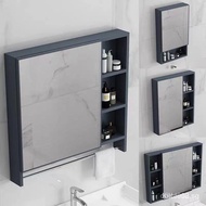 [kline]twinkleBathroom Alumimum Mirror Cabinet Smart Bathroom Cabinet Combination Wall-Mounted Storage Cabinet Single Small Apartment Integrated Mirror Box/Bath Mirror Cabinet / Ba
