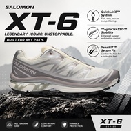 SALOMON XT-6 Vanilla Ice Silver Unisex Sportstyle Sneakers L45472200 Official Store