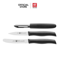 ZWILLING ชุดมีด รุ่น Twin Grip 3 ชิ้น สีดำ  N38738000