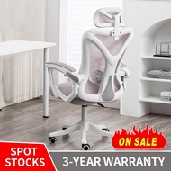 【Pre sale ship in 5 days】Office Chair Ergonomic Chair With Headrest  Gaming Chair Pink  Kerusi Gamin