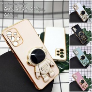 Mobile Case For Samsung Galaxy A03 A03S A13 4G A13 5G A04S Spaceman TPU Stand DIY Soft Cover Casing