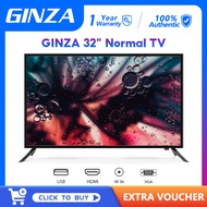 GINZA 32 INCH Flat Screen Not Smart TV Led TV 32 inches on  Sale Flatscreen -AV-VGA-USB