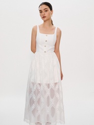 Pomelo. x Janesuda เดรสลูกไม้ / Pomelo. x Janesuda Lace Dress