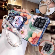 For Samsung A12s/A12 Nacho/A11/A13/A15 5G/A15 4G/A12 (India)/A12 Cover 3pcs( Beautiful flower phone 