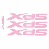 Bicycle Frame Decal Sticker XDS Logo AD350AD300AD Series XiangDeSheng RS Body Color Modification Sui