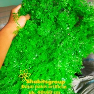 Tanaman hias dinding pakis / tanaman artificilal pakis vertical garden