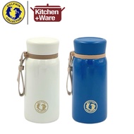 Dolphin Collection 320ml Stainless Steel Vacuum Flask / Insulated Thermal Bottle Double Wall / Hot a