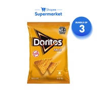 [Bundle of 3] Doritos Tortilla Chips Taco Flavoured (190g)