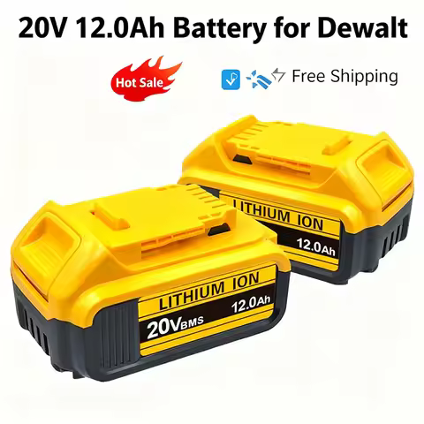 Best Value! For DEWALT 20V Battery Charger Set 2x 5Ah DCB205 Fast Charger Kit for All 20V Max Tools 