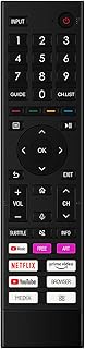 AULCMEET ERF3N80H Voice Remote Control Replacement Suitable for Hisense TV 70A6BG 75A6BG 85A6BG 43A6