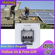 Skejnojj Solar PV Combiner Box  2P 40A 2 Breakers DC1000V Easy To Install IP67 for RV
