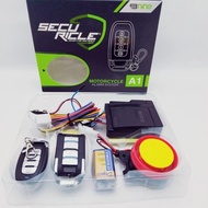 ALARM NINE 9 LUMINOS + REMOTE SECURE RICLE + BATERAI CADANGAN - ELEKTRONIK MOTOR