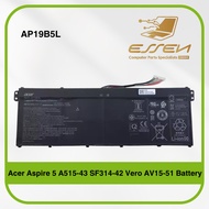Acer AP19B5L for Aspire 5 A515-43 SF314-42 Vero AV15-51 Battery