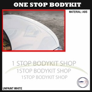 BMW 5 SERIES F10 2010-2016 M5 STYLE CAR SPOILER REAR TRUNK SPOILER LIP ABS SKIRT LIP BODYKIT
