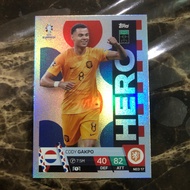 Topps EURO EM Germany 2024 Trading Card NED 17 - Cody Gakpo - Hero